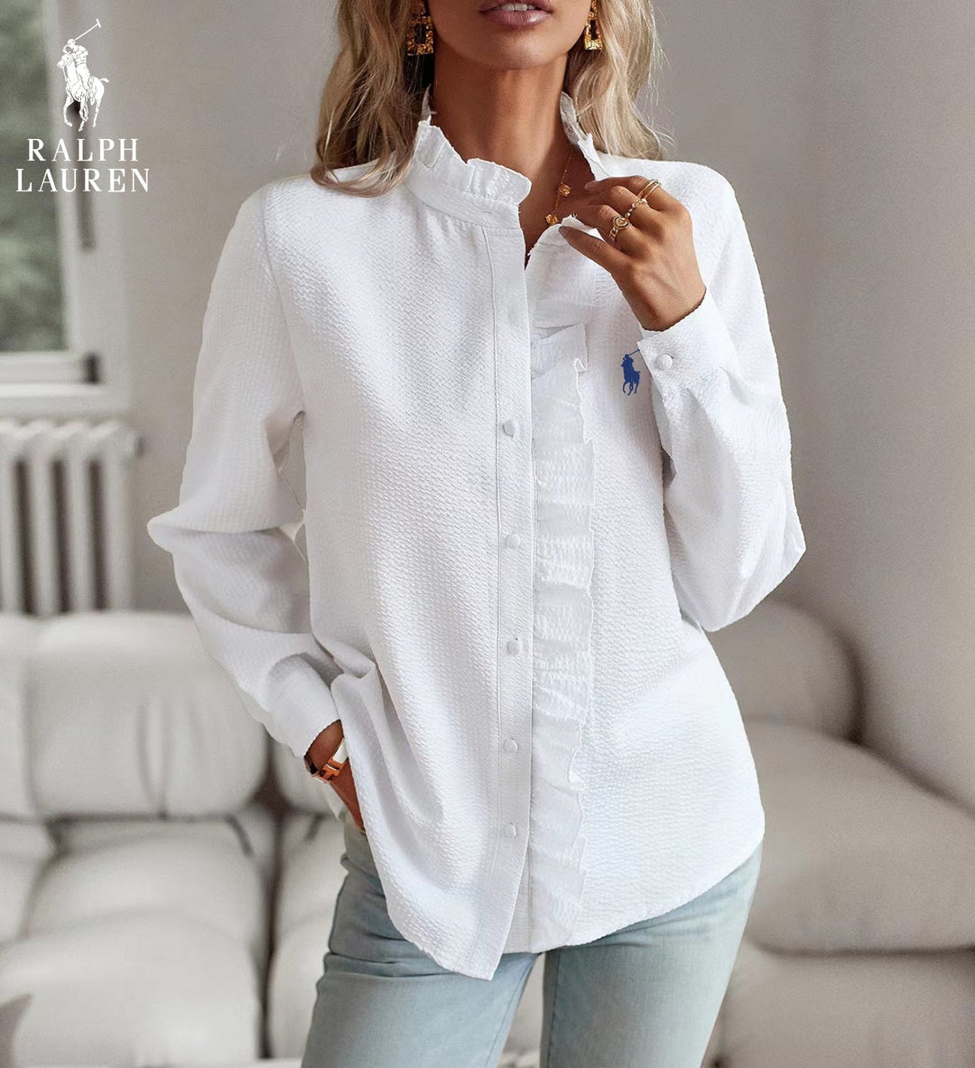 Élise | Chemise Décontractée Ꮢalph Lauren™