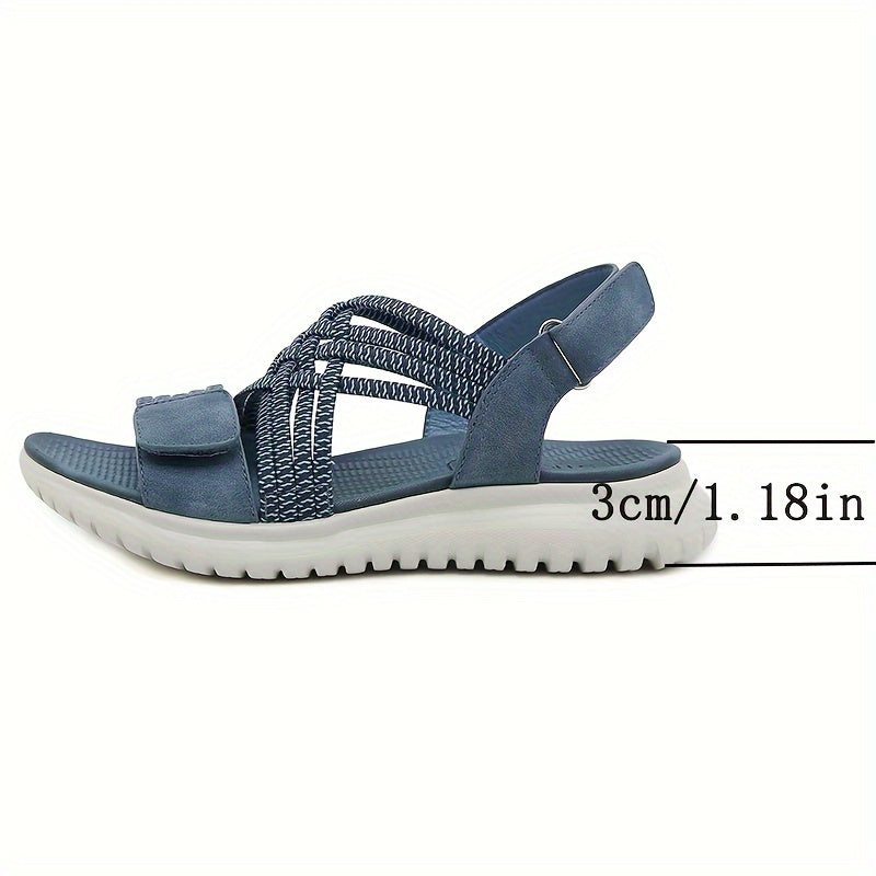 Soline | Sandales Sport-Chic à Semelle Haute