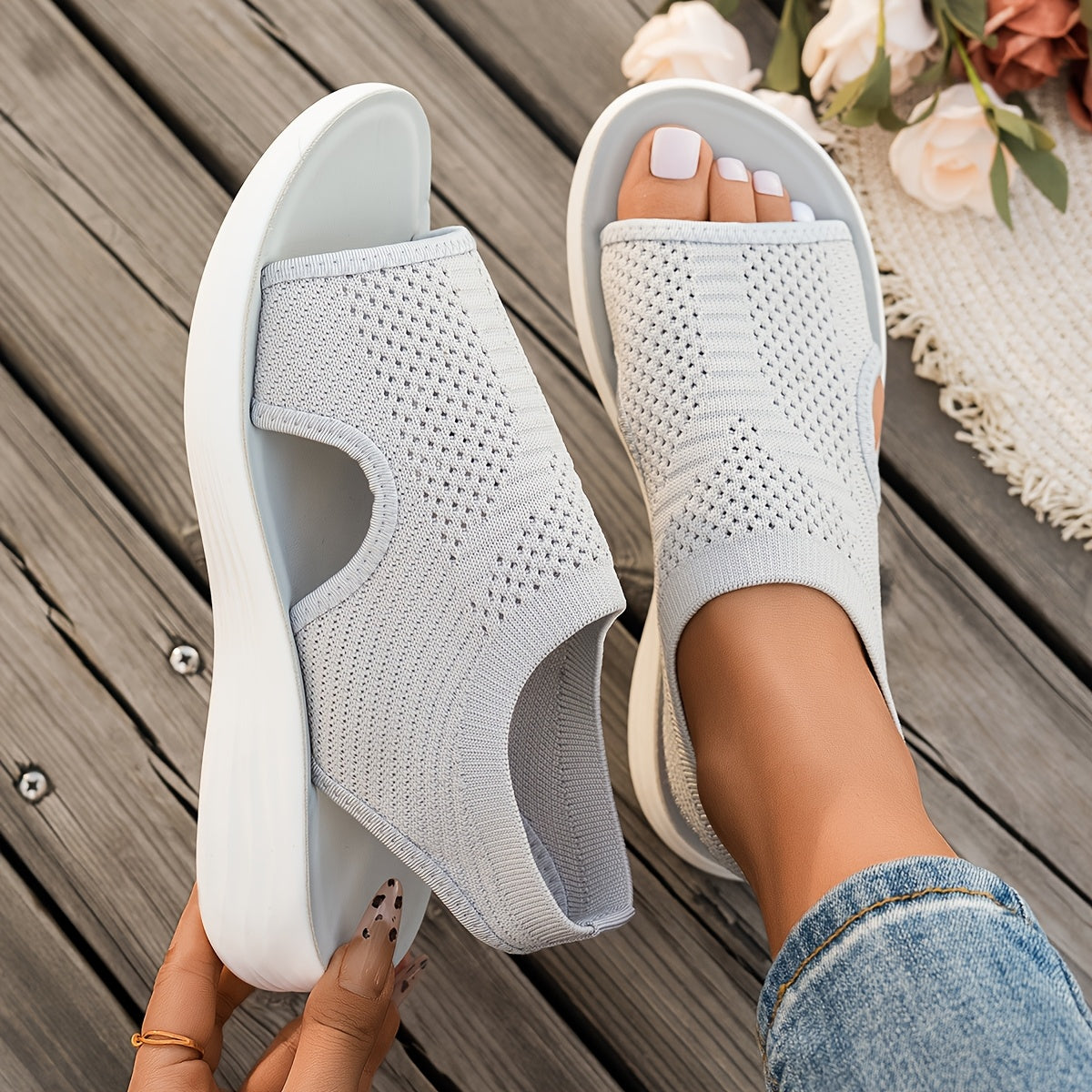 Élora | Confort orthopédique et style estival