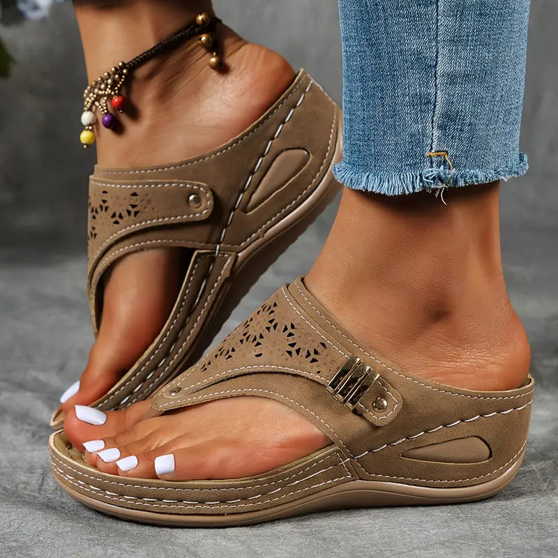 Sandales Isaline™ Cousues