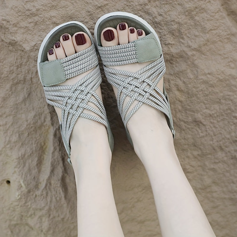Soline | Sandales Sport-Chic à Semelle Haute