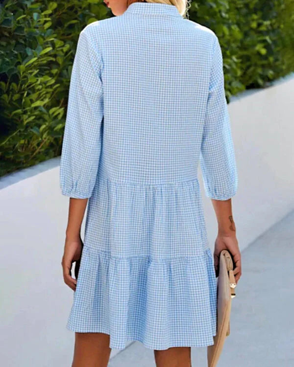Véronique | Robe légère qui allonge la silhouette