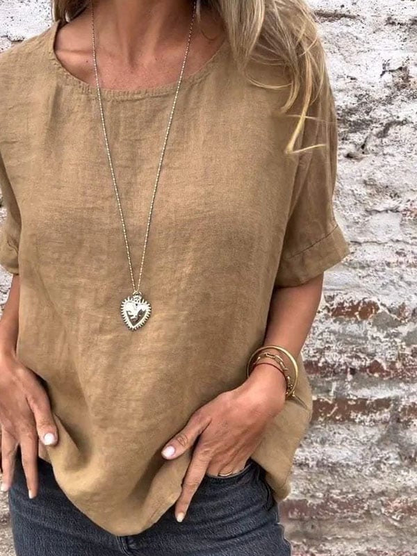 Violette - Top minimaliste chic