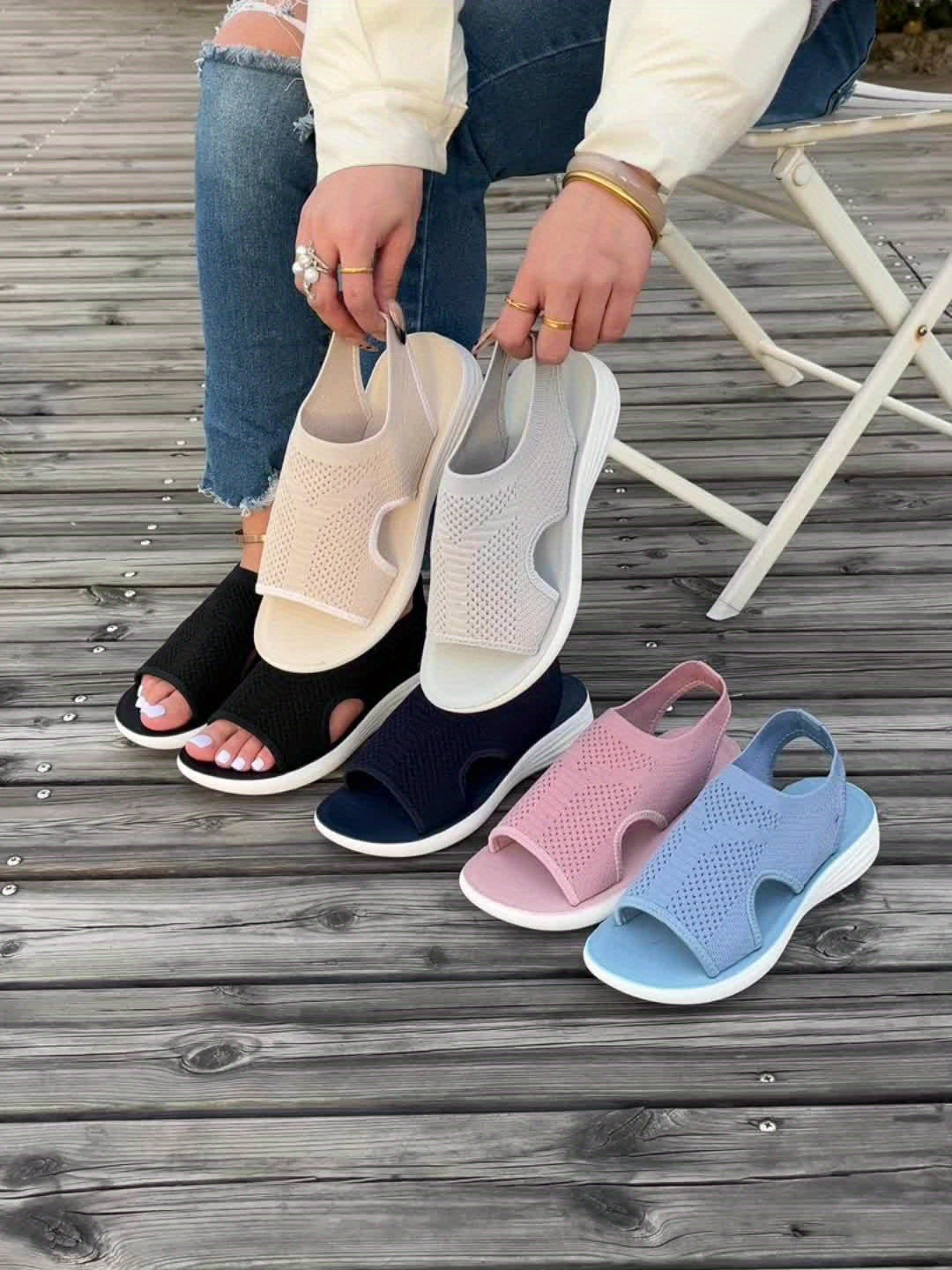 Élora | Confort orthopédique et style estival