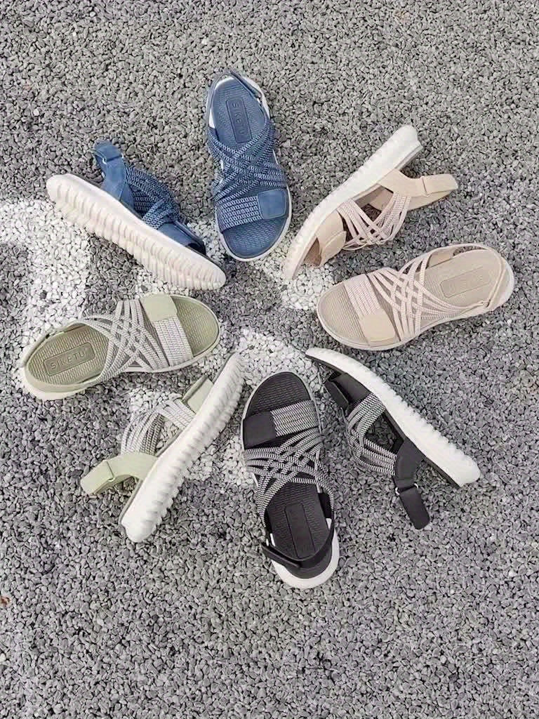Soline | Sandales Sport-Chic à Semelle Haute