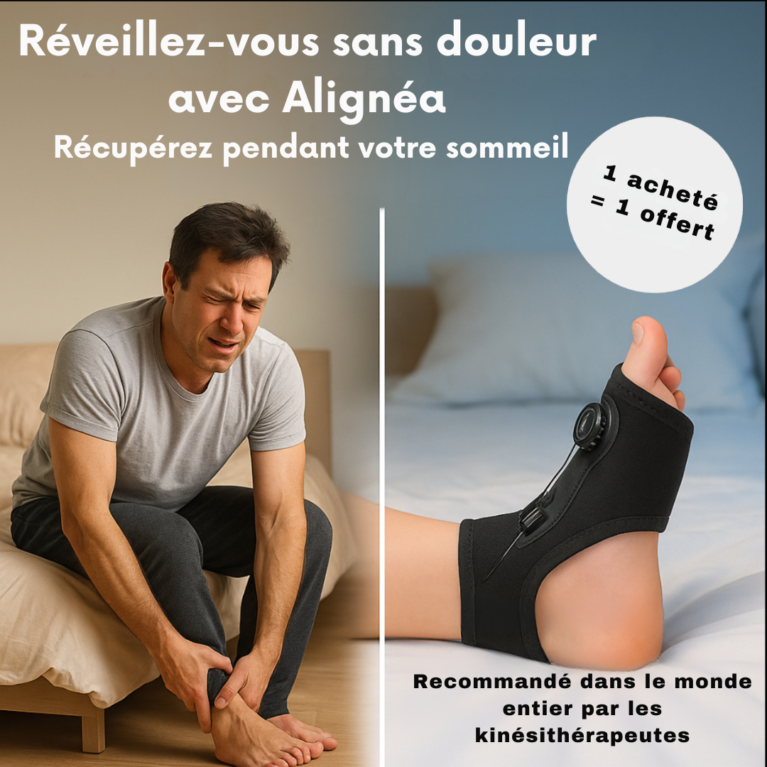 Alignéa | Attelle de nuit pour épine calcanéenne
