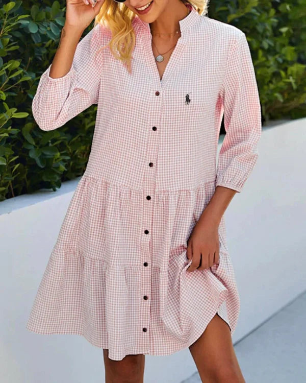 Véronique | Robe légère qui allonge la silhouette