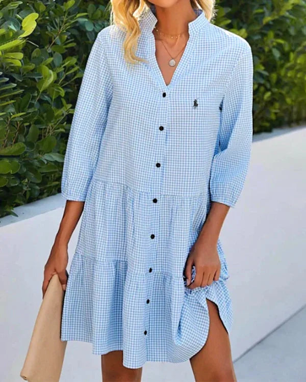 Véronique | Robe légère qui allonge la silhouette