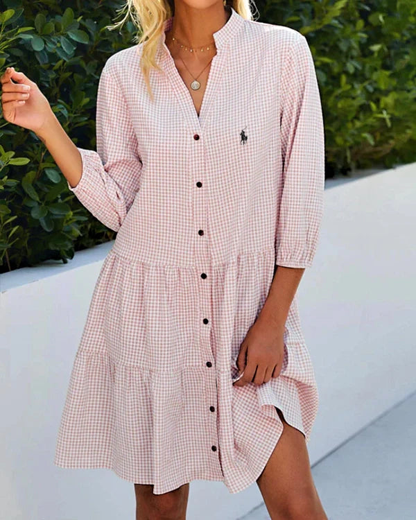 Véronique | Robe légère qui allonge la silhouette