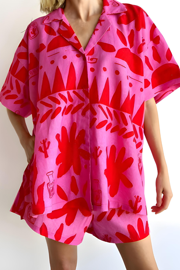 Fiora | Ensemble floral romantique avec une touche féminine