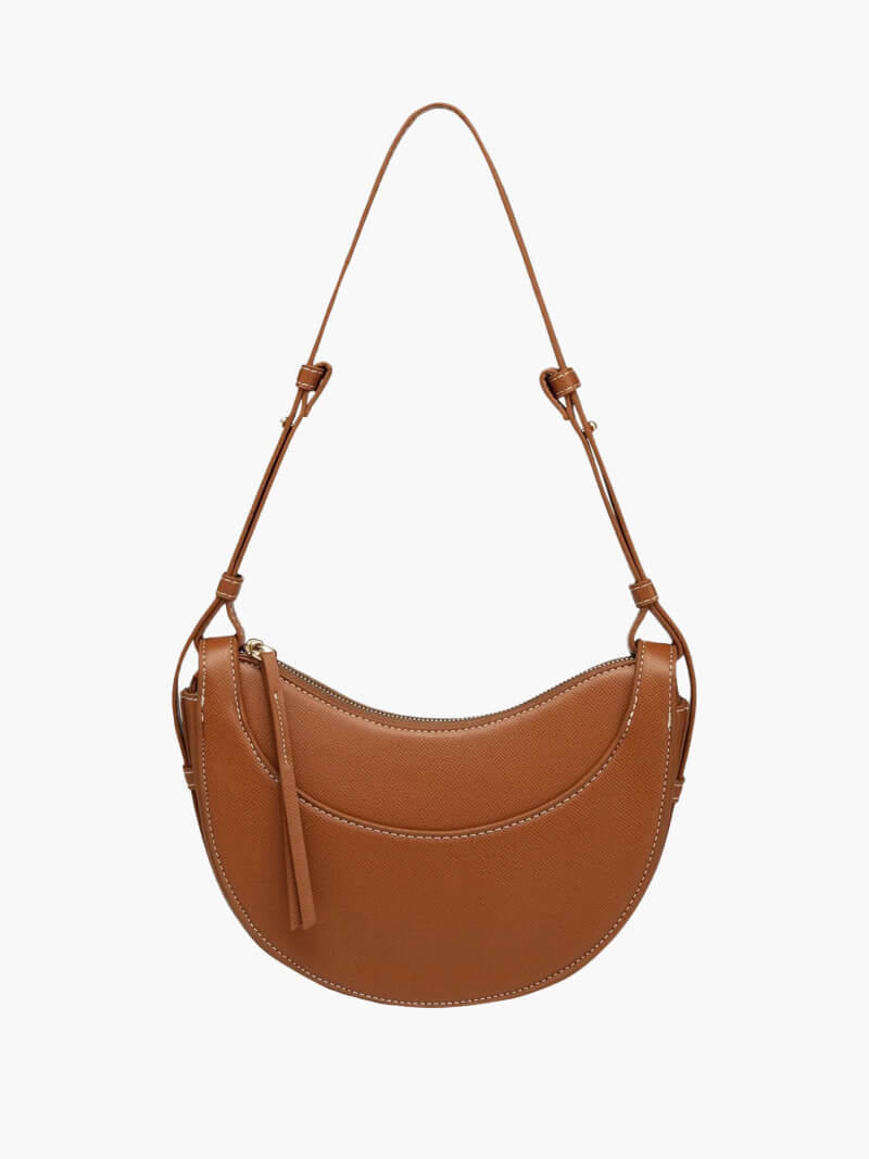 Edmée | Sac Selle Tan Élégant