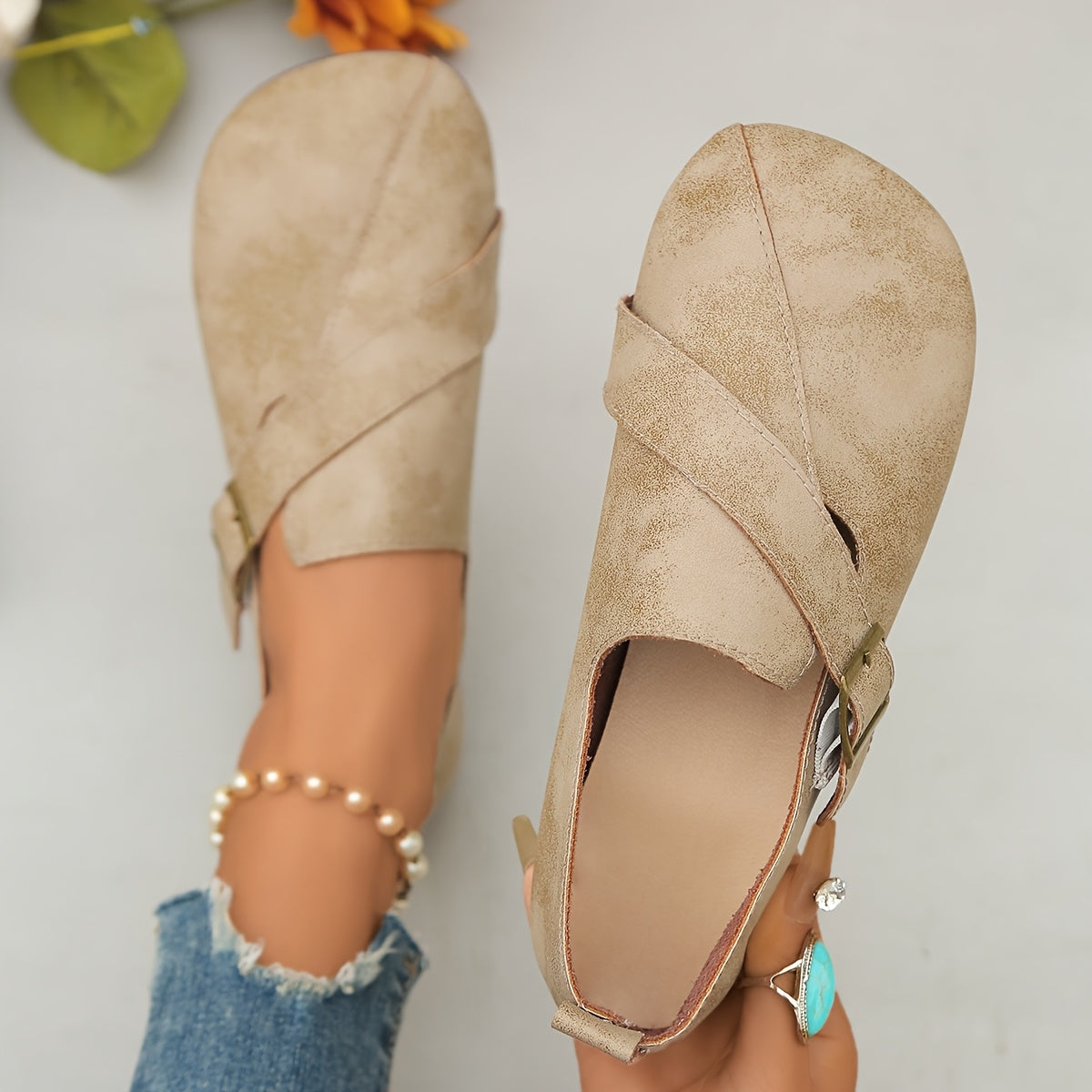 Elowyn | Chaussures Orthopédiques Retro Slip-On