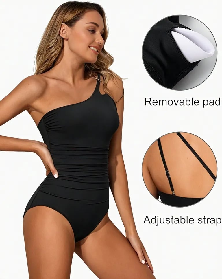 Grace - Maillot de bain à épaule unique