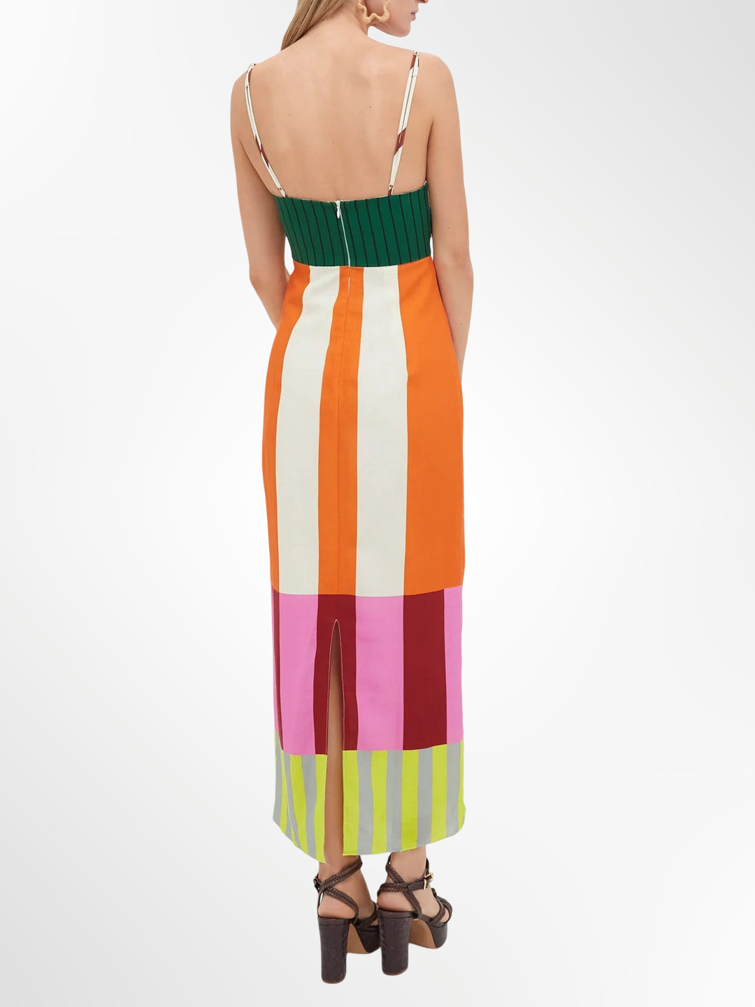 Elsa | Robe longue multicolore