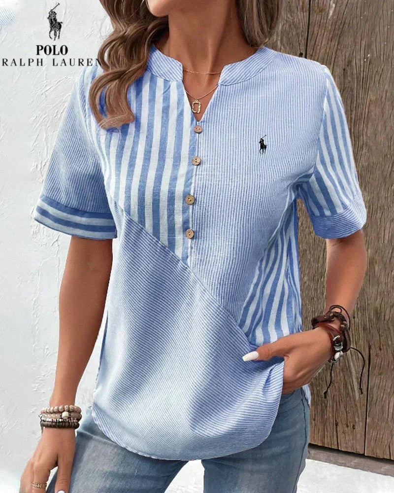 Édith | Blouse en coton qui laisse respirer la peau