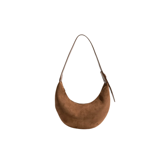 Coralie | Sac Demi-Lune en Suédine