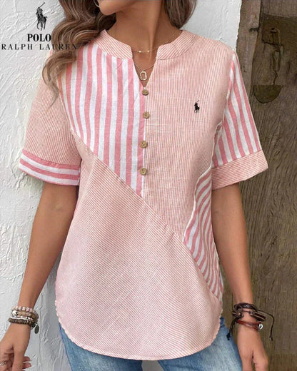 Édith | Blouse en coton qui laisse respirer la peau