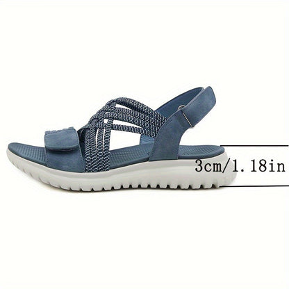 Soline | Sandales Sport-Chic à Semelle Haute