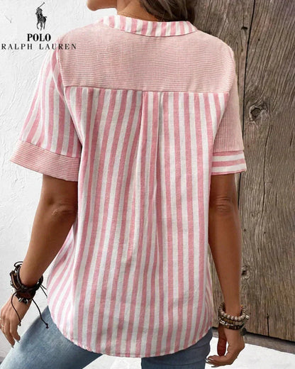 Édith | Blouse en coton qui laisse respirer la peau
