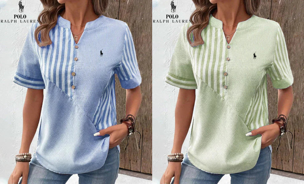 Édith | Blouse en coton qui laisse respirer la peau