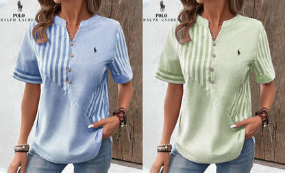 Édith | Blouse en coton qui laisse respirer la peau