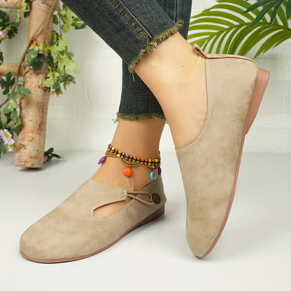 Hazel | Chaussures Orthopédiques Plates Antidérapantes Rétro