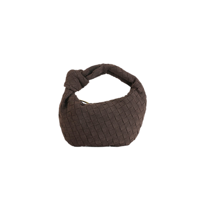Anémone | Mini sac en daim tissé