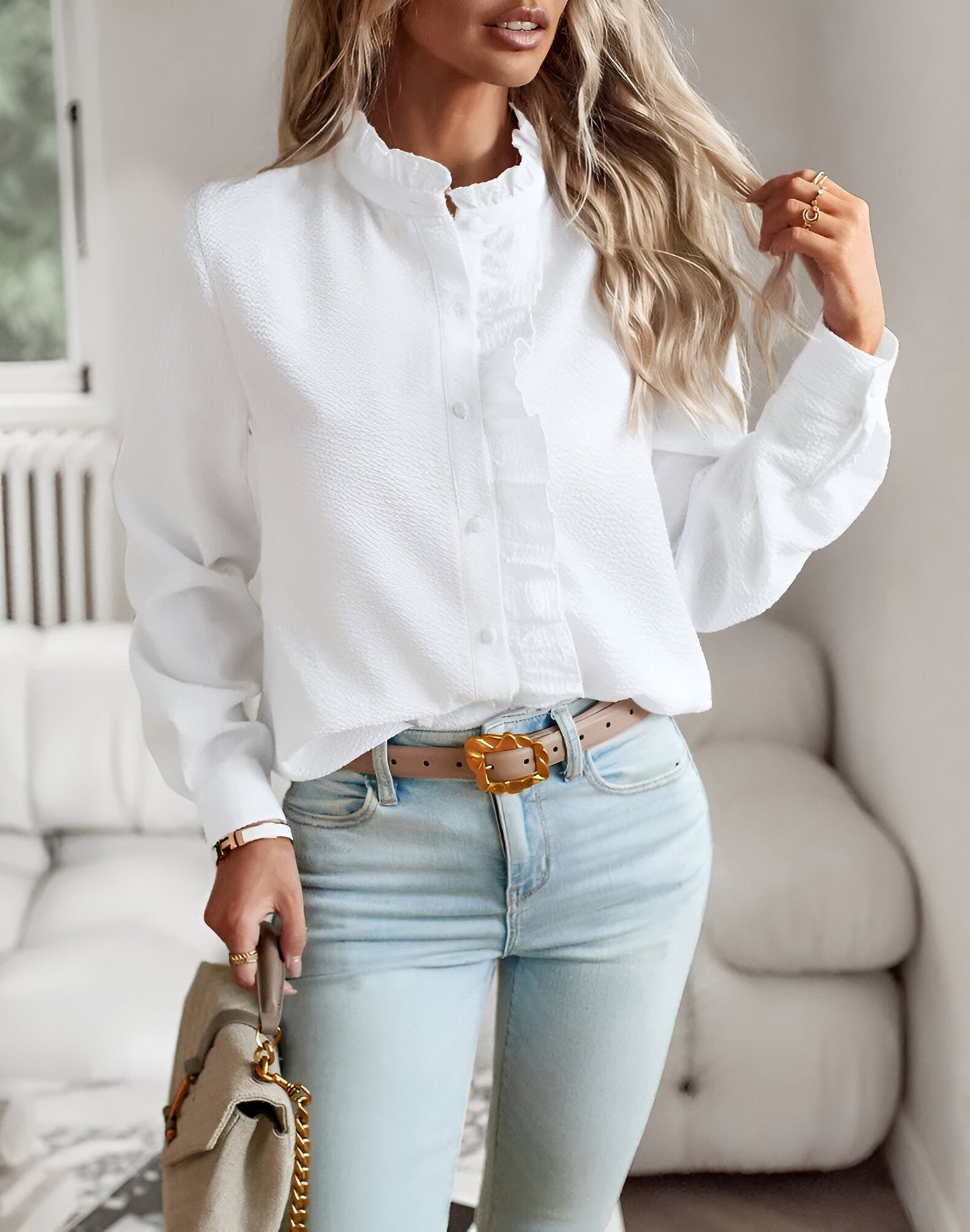 Mireille™ | Blouse Élégante