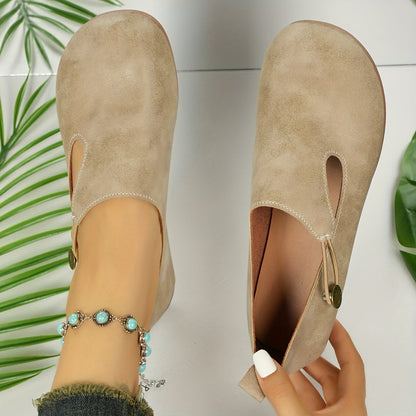 Hazel | Chaussures Orthopédiques Plates Antidérapantes Rétro