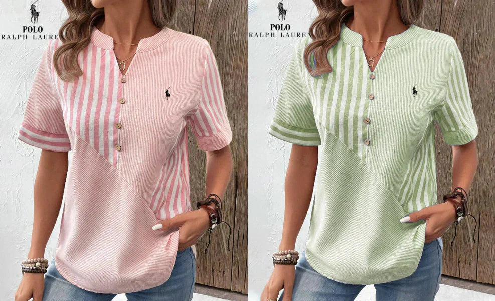 Édith | Blouse en coton qui laisse respirer la peau