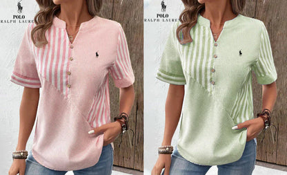 Édith | Blouse en coton qui laisse respirer la peau