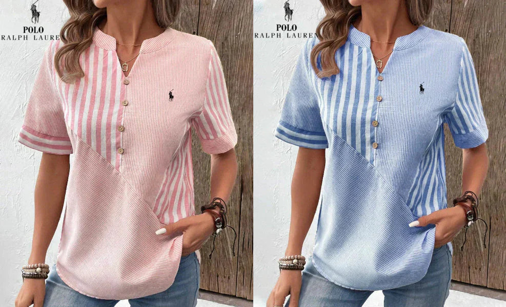 Édith | Blouse en coton qui laisse respirer la peau