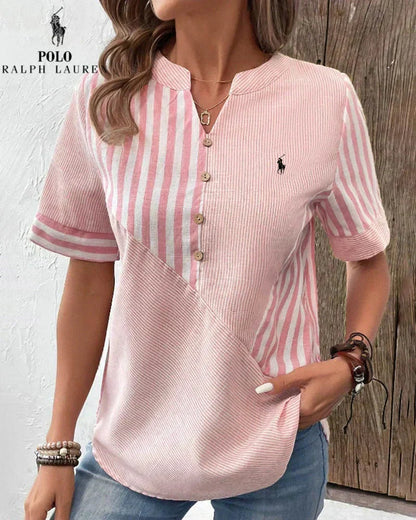 Édith | Blouse en coton qui laisse respirer la peau