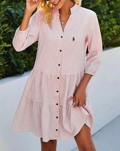 Véronique | Robe légère qui allonge la silhouette
