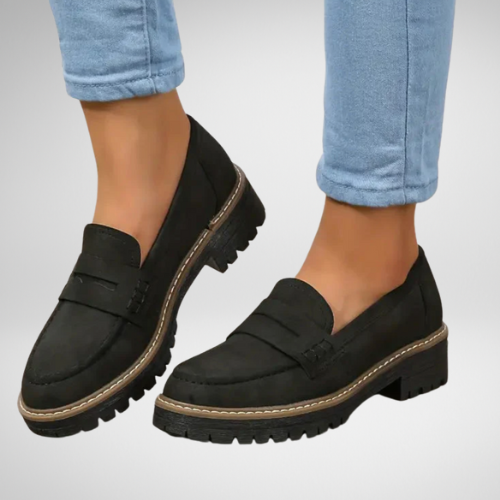 Mocassins chunky confortables pour femmes