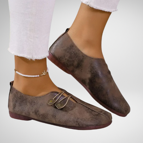 Liliane™ – Mocassins en Suède Orthopédique