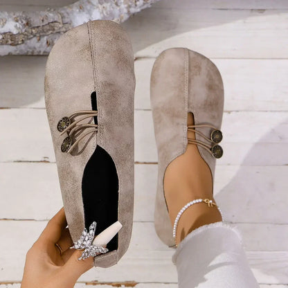 Liliane™ – Mocassins en Suède Orthopédique