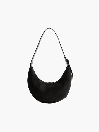 Coralie | Sac Demi-Lune en Suédine