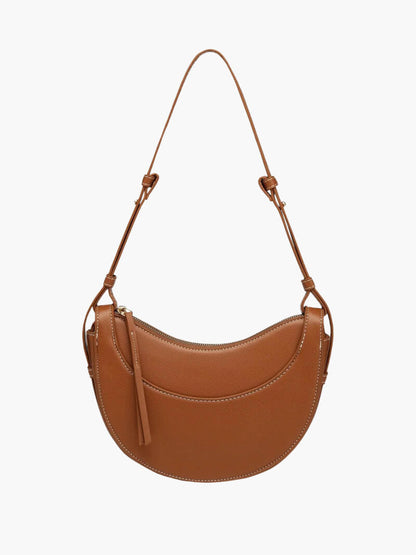 Edmée | Sac Selle Tan Élégant