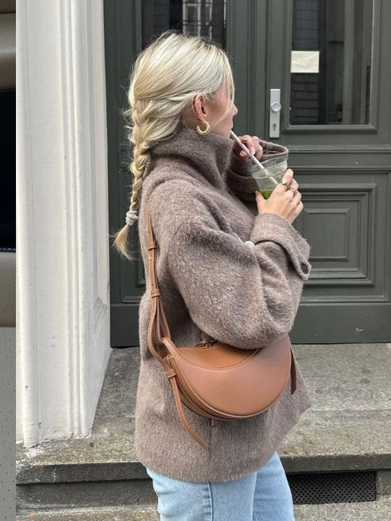 Edmée | Sac Selle Tan Élégant
