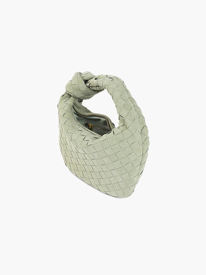 Anémone | Mini sac en daim tissé